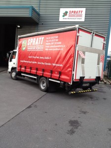 Spratt Personal Shipping, roadfreight