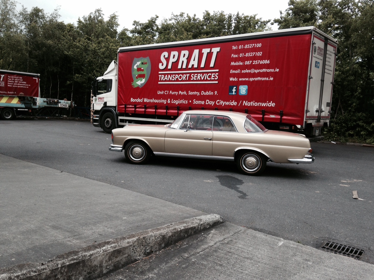 Mercedes Classic Car Shipping